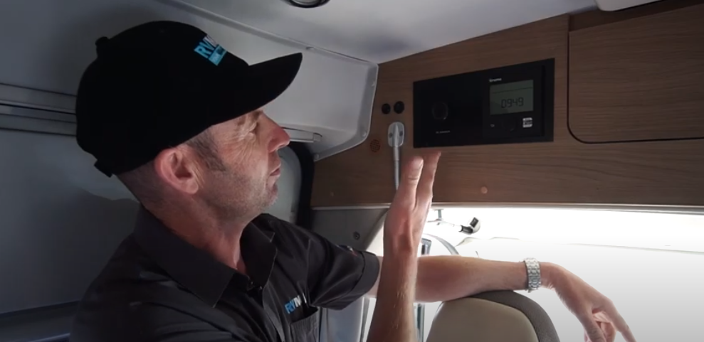 Adria Truma Motorhome Control Unit - Water and battery level