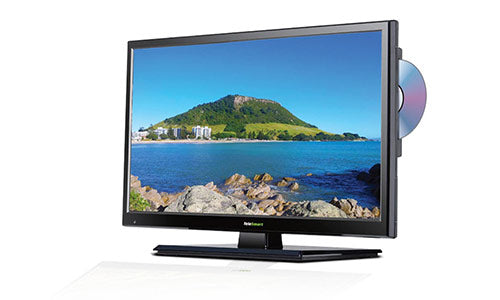 Majestic 22” LED TV 12V FHD Global Tuners, DVD, USB, MMMI, Low Power Current