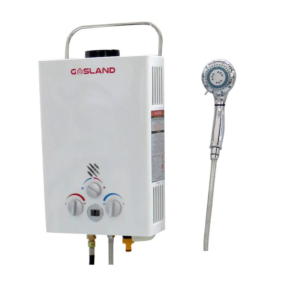 Gasland Califont Litre Portable LPG Outdoor Hot Water Heater 8008225