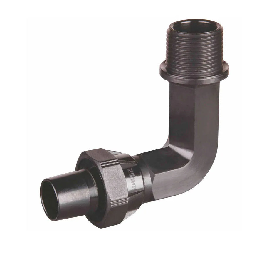 Hansen 20mm Long Male Elbow