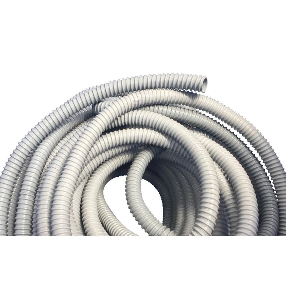 Grey 20mm Flexable Waste Hose Per Metre