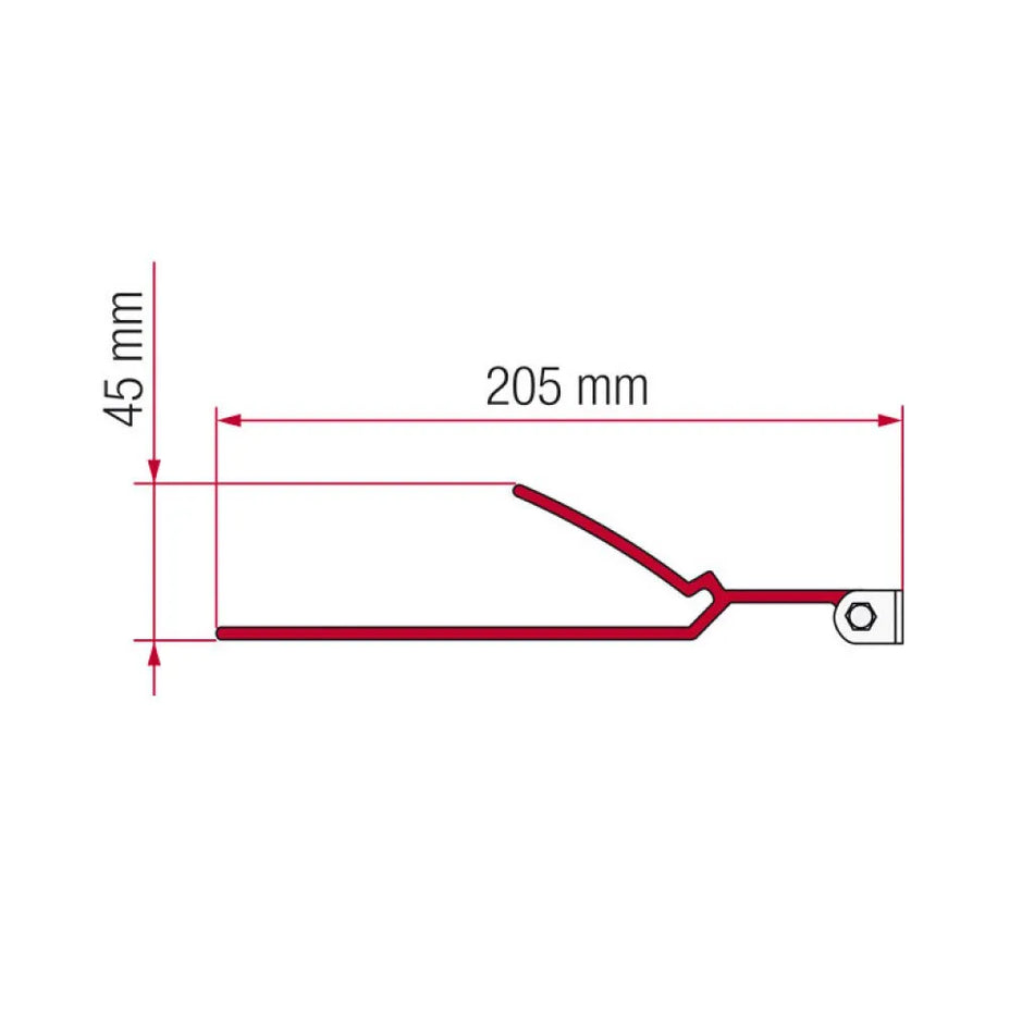 Fiamma Awning Long Roof Bracket B