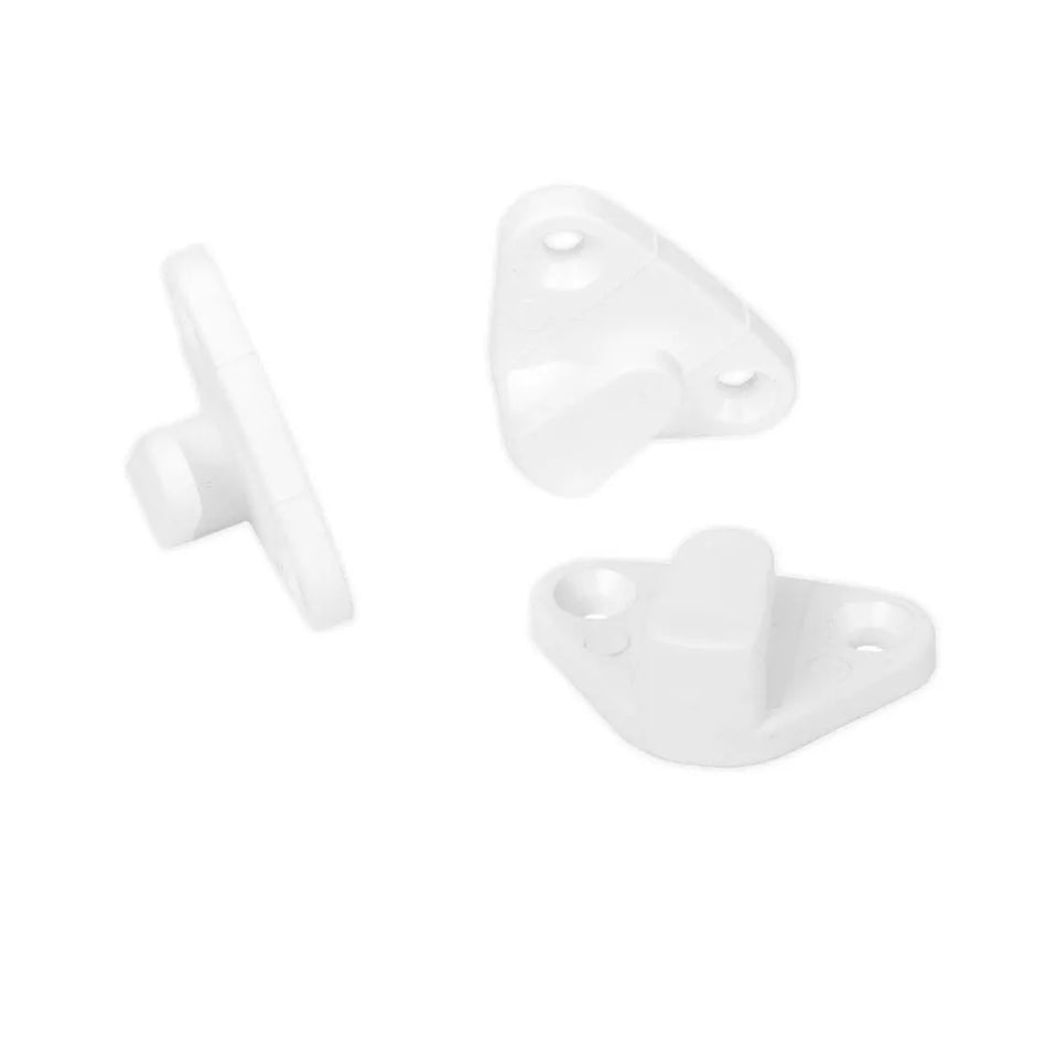 White Nylon Lashing Hook  Each