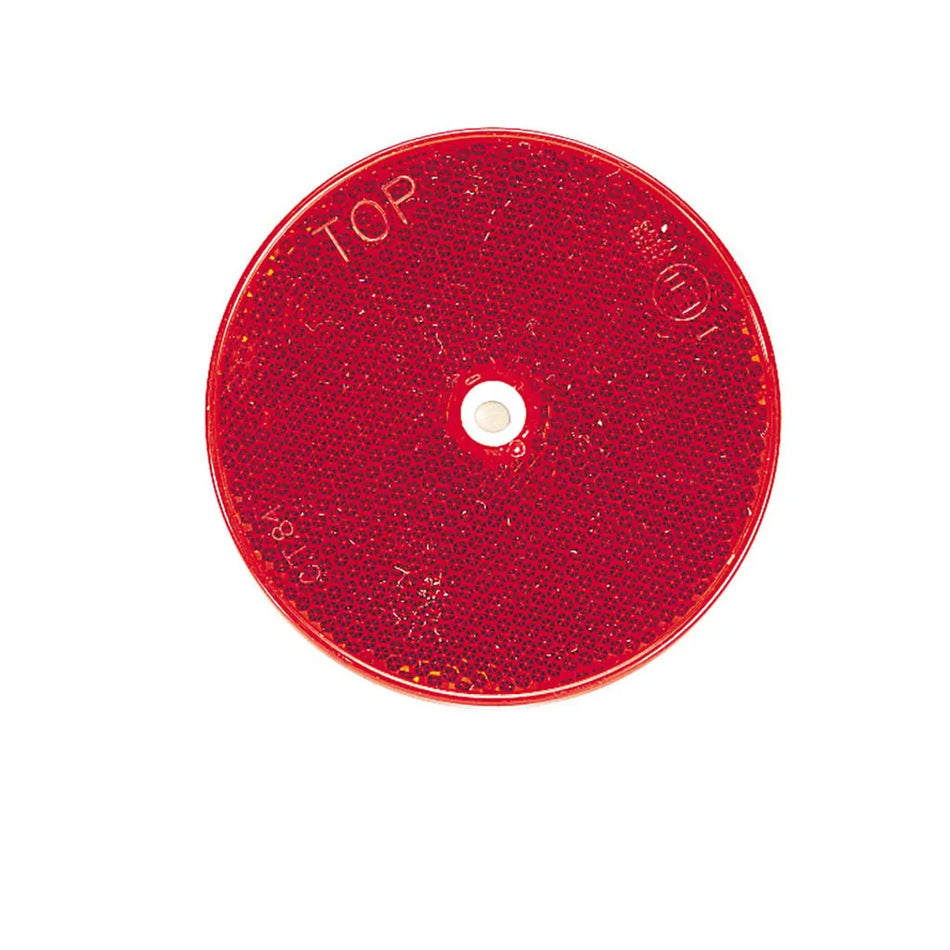 Narva Reflector Round Red 80mm - 2 Pce