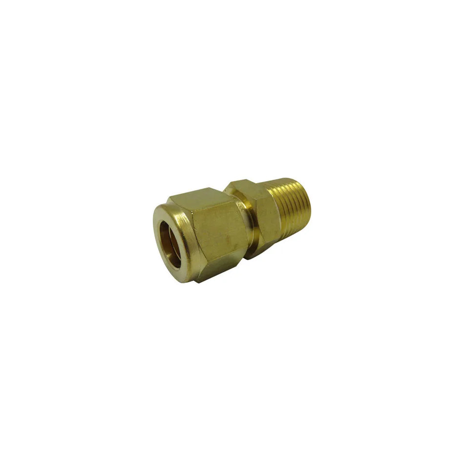 Brass Male Connector 5/16" x 1/4" BSPT