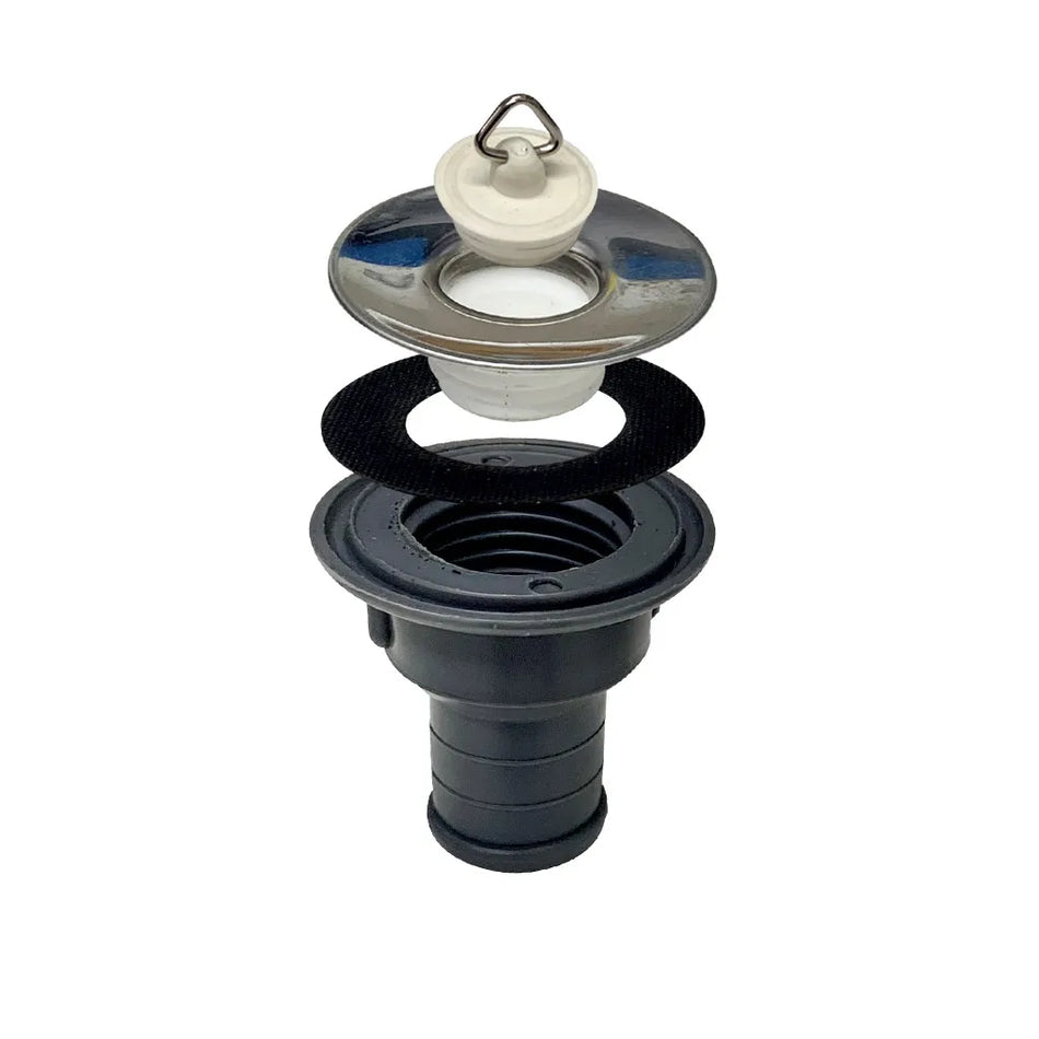 Sink Waste Stainless Steel Top 3/4"