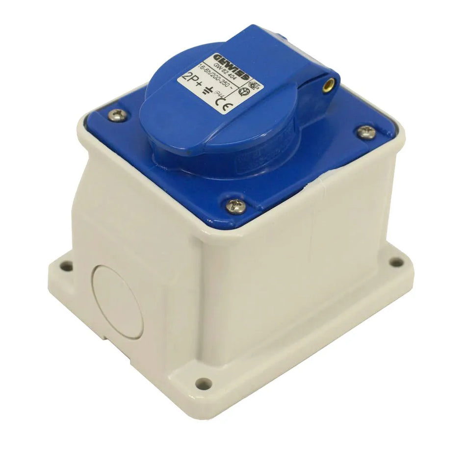 16 Amp 240V Garage Outlet - Female Socket