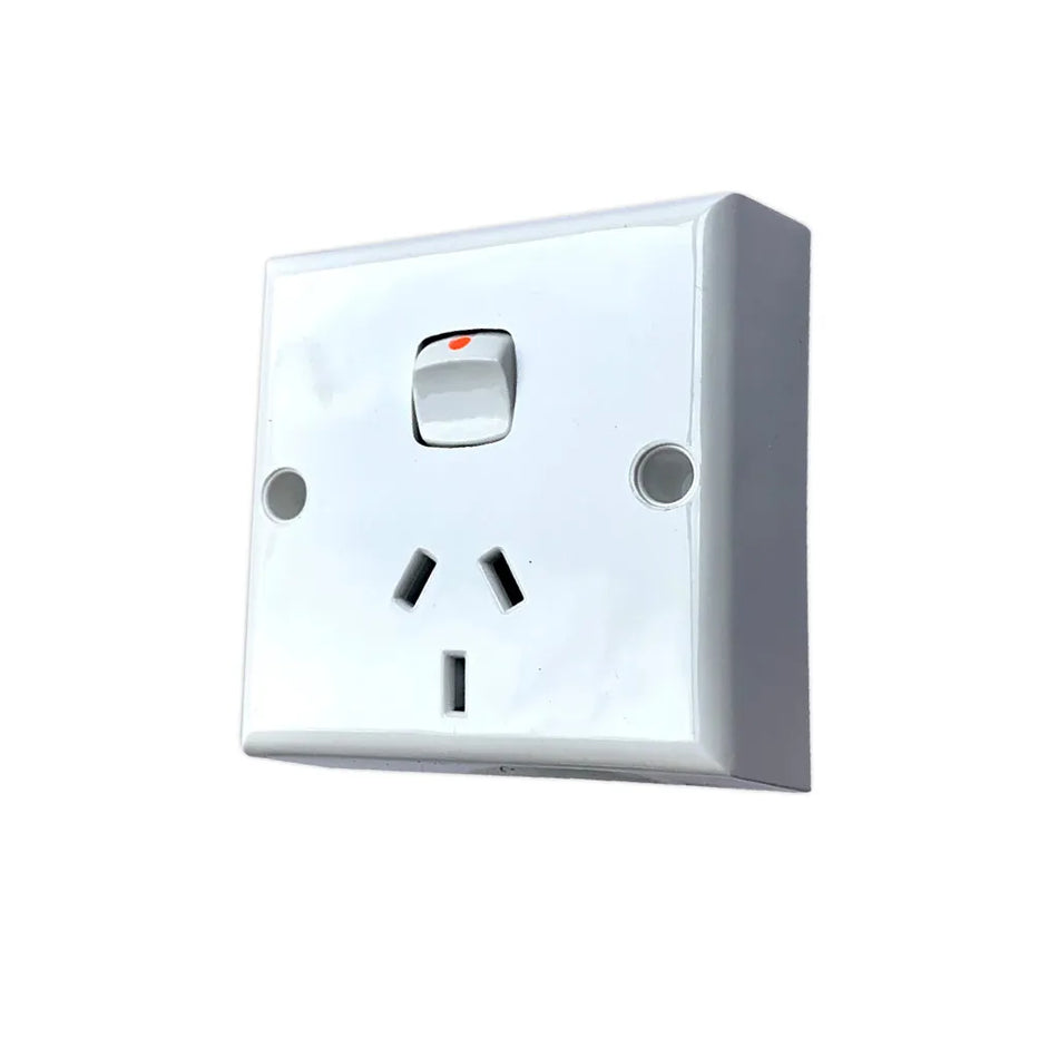 NZ 240V Socket Power Point White