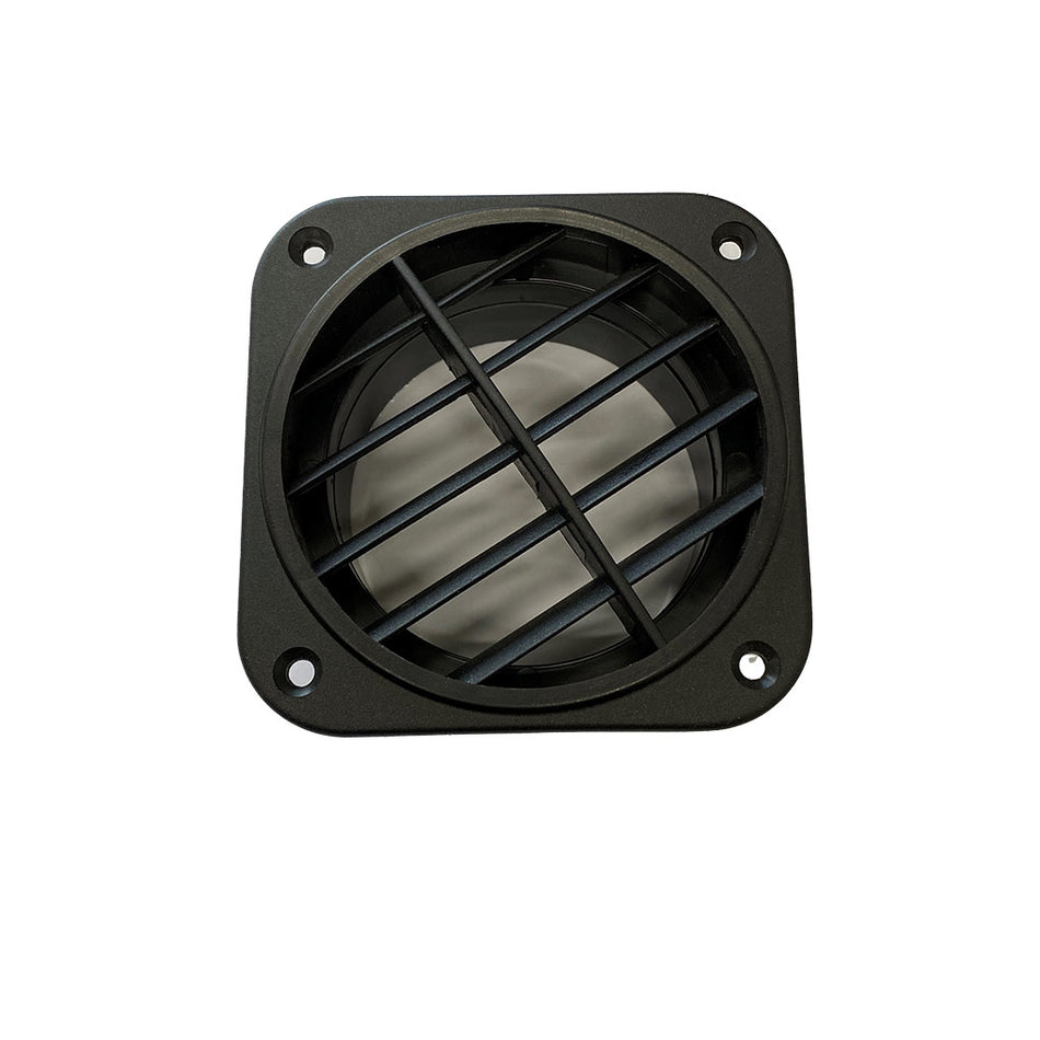 Webasto Heater Ducting Outlet 80mm (45 Degree, Square, Always Open)