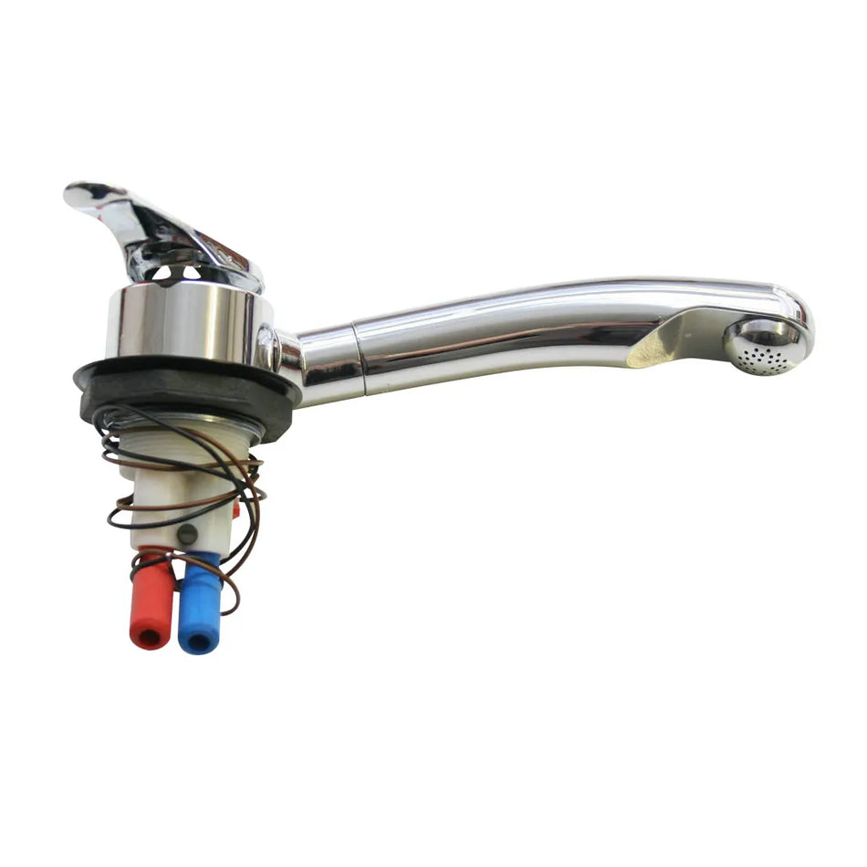 Reich Twist 39mm 45 Degree Right Hand Mixer Chrome