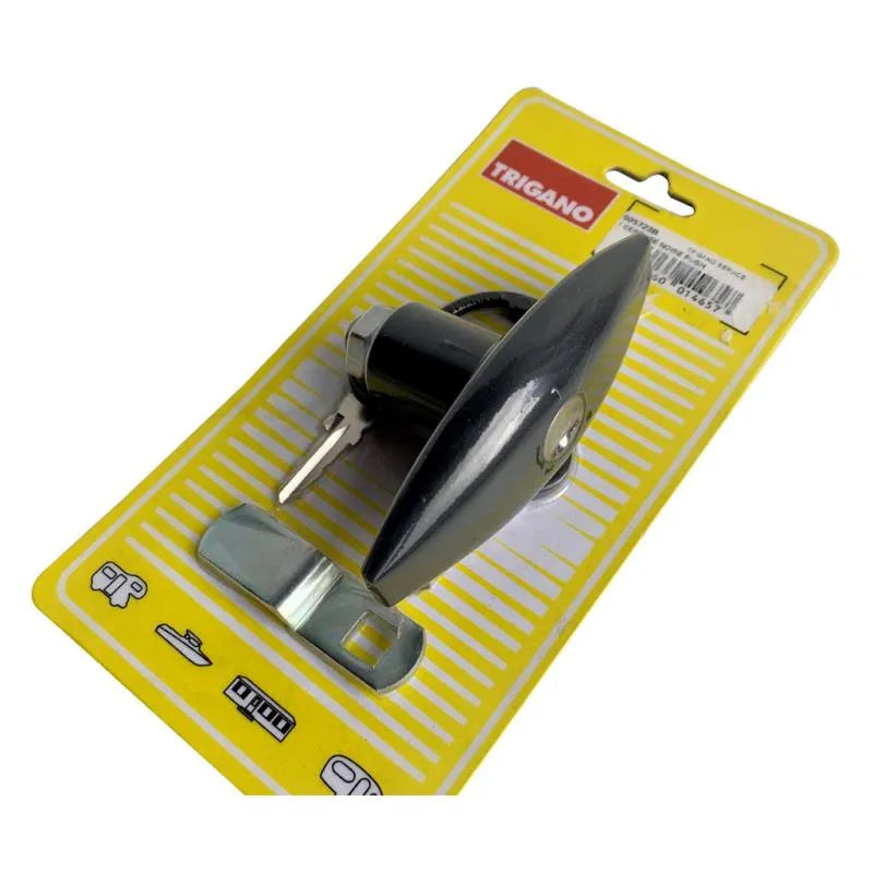 UK Oblong 50mm locker door Lock - Back