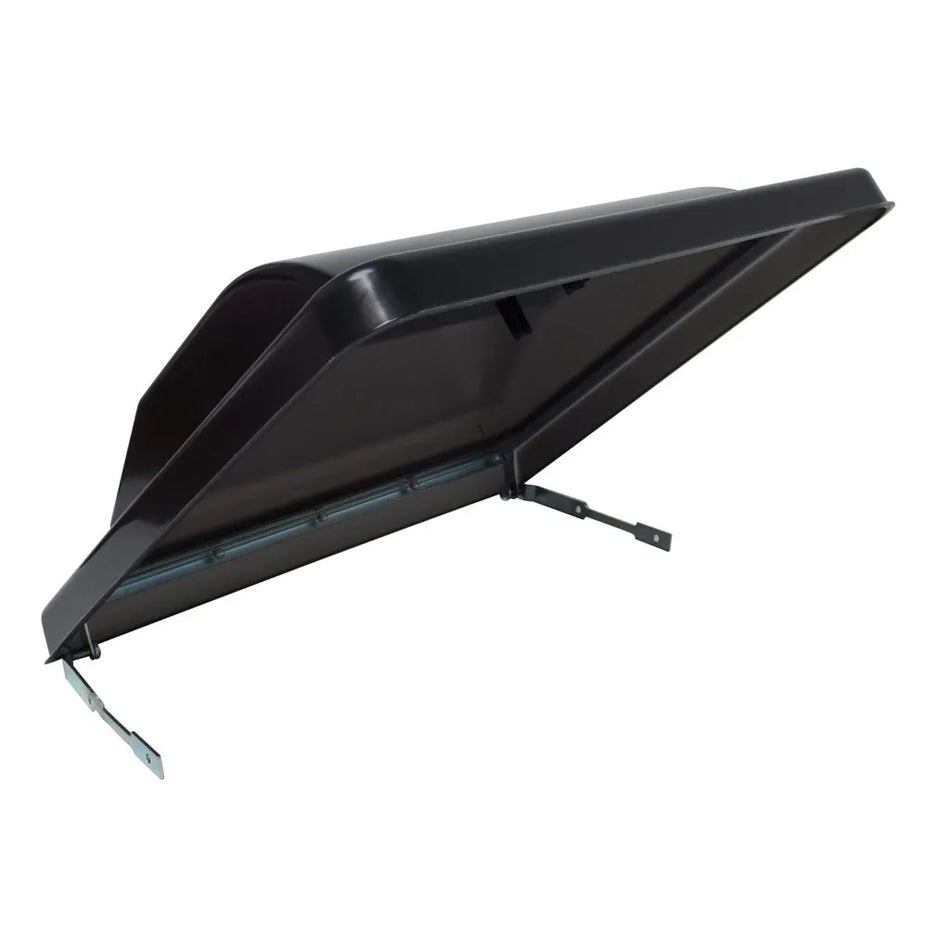 Universal Roof Vent Lid - 14" x 14" - Smoke