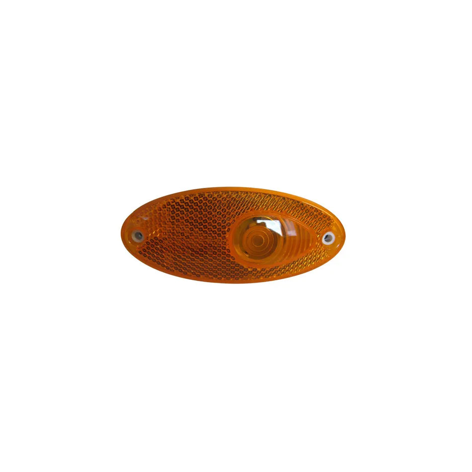Hella Oval Flush Amber Side Marker Lamp