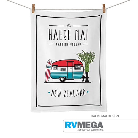 Moana Road Tea Towel Food & Wine