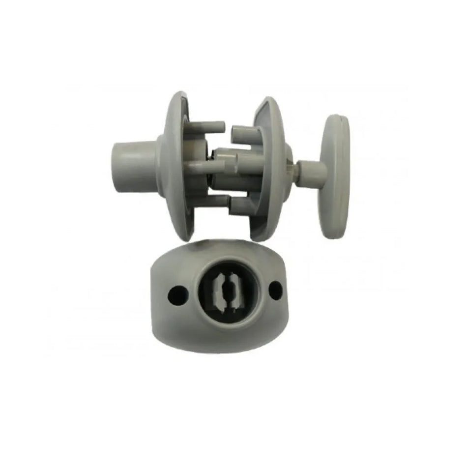UK Quick Release Barrel Door Holder - Grey