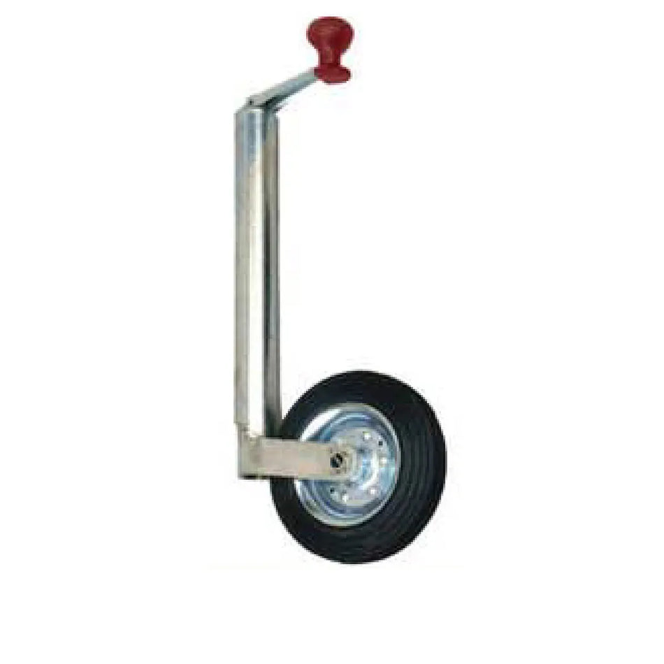 UK Jockey Wheel - Metal Hub 200mm