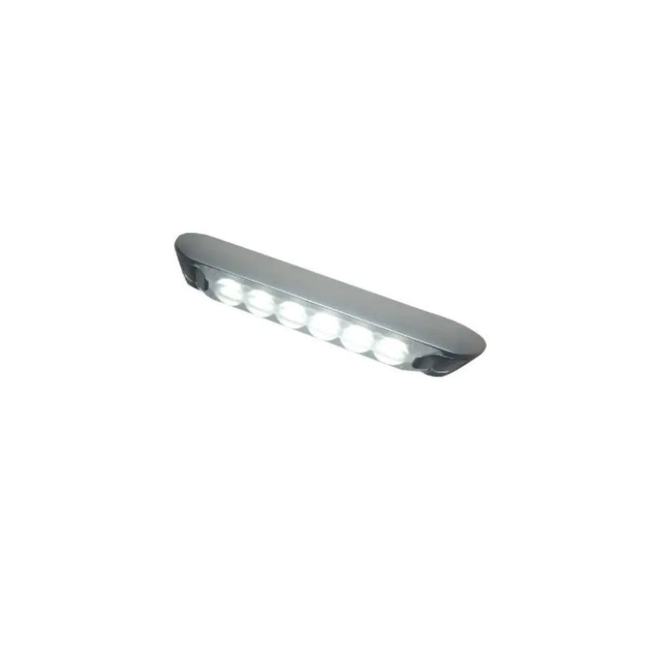 Exterior Waterproof LED Awning / Door Light Silver Finish 10-30V IP67