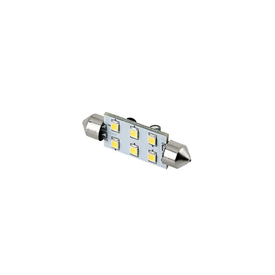 Festoon 6 LED 37mm Warm White