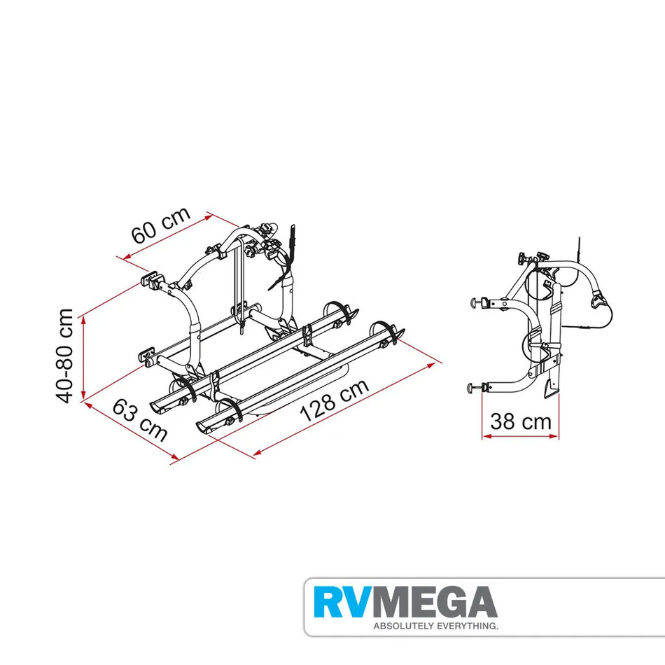 Fiamma Carry Bike Pro C Integrated