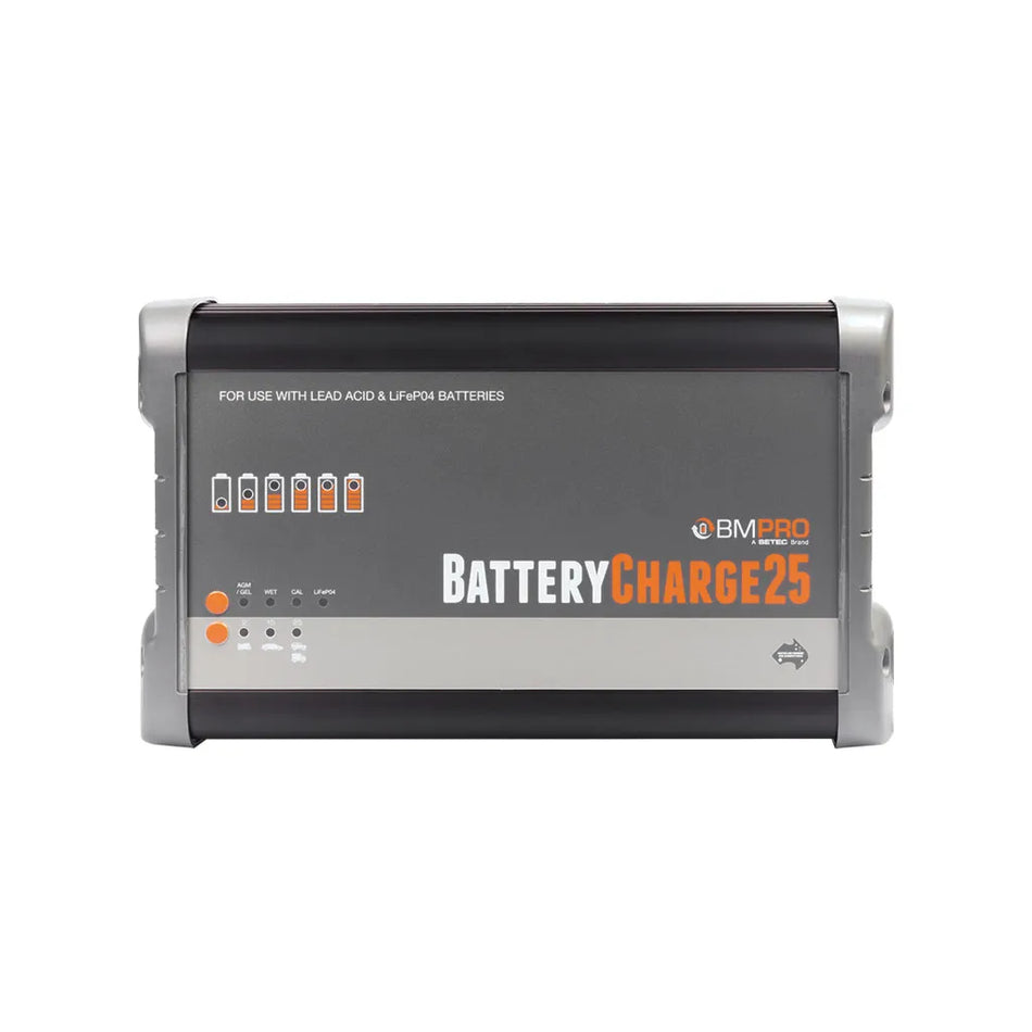 BMPRO Lithium Battery Smart Charger 25 Amp 12V