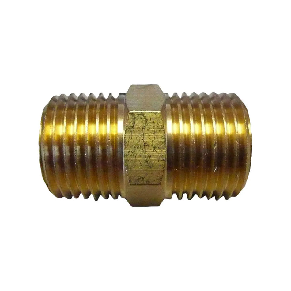 Brass 1/2" BSP Hex Nipple