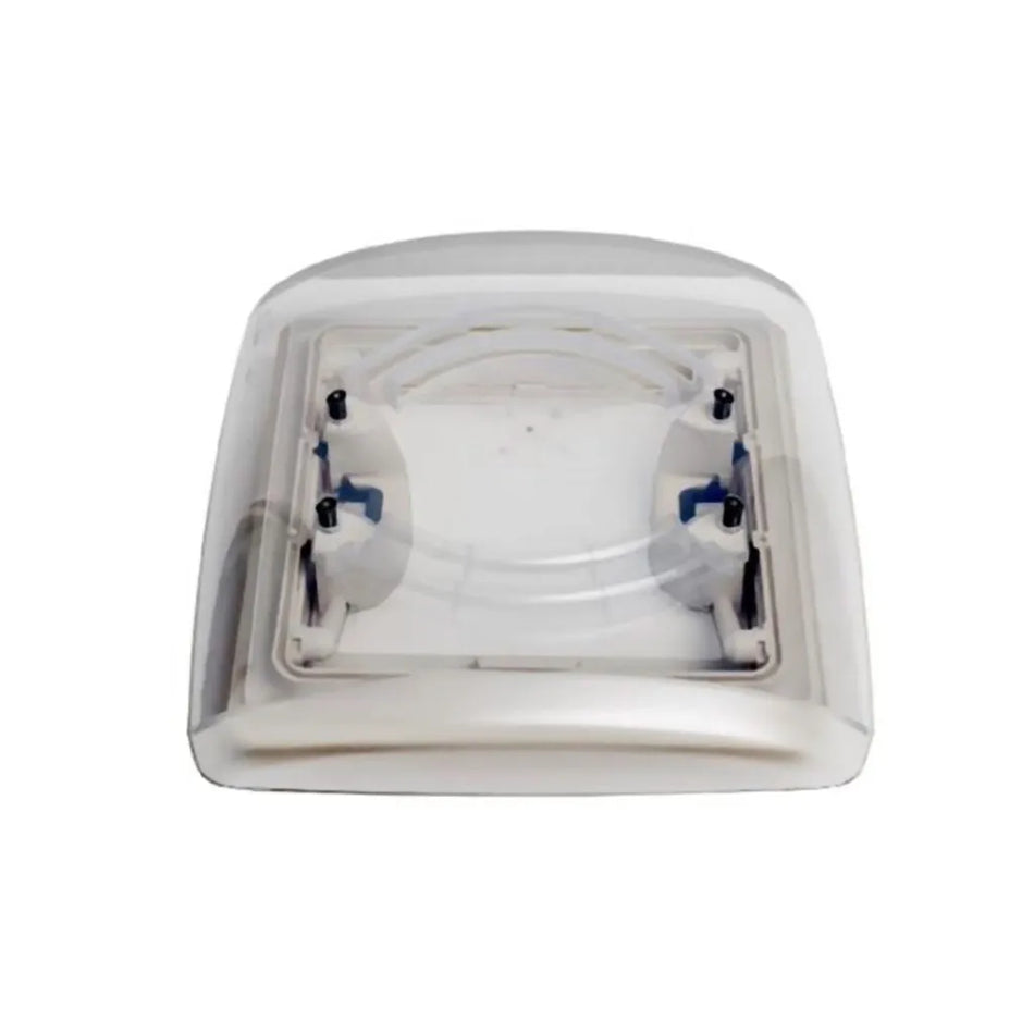 MPK 4 Way Roof Vent - 280 x 280mm Signal White/Clear Lid