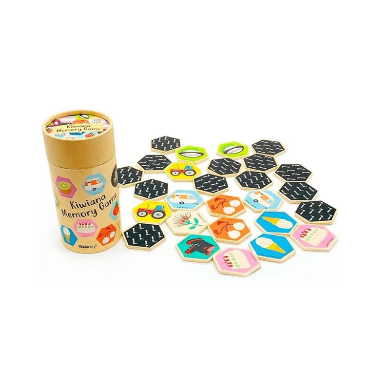 Moana Road Kiwiana - Memory Game