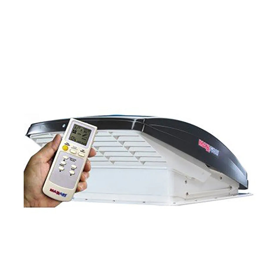 Maxxfan Deluxe Vent Smoke Rain Dome - Thermostat - Power Lift & Remote 07500KI