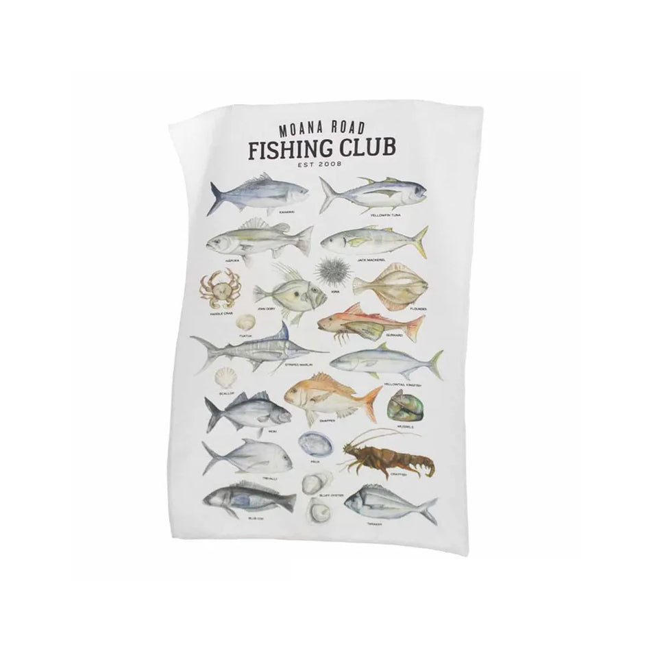 Moana Road Tea Towel Food & Wine