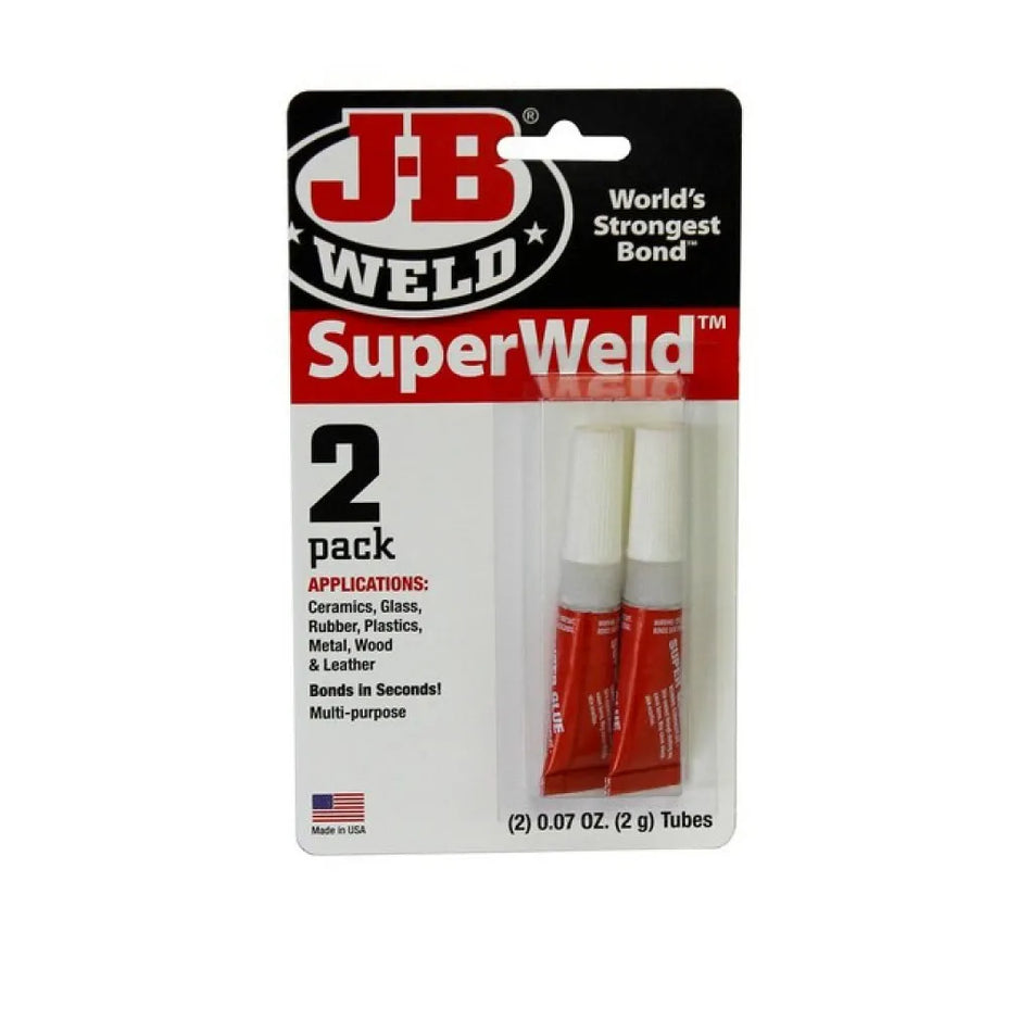 Superweld Super Glue 2G PK2