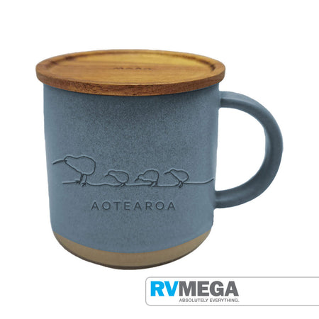 Moana Road Ceramic Mug with Lid