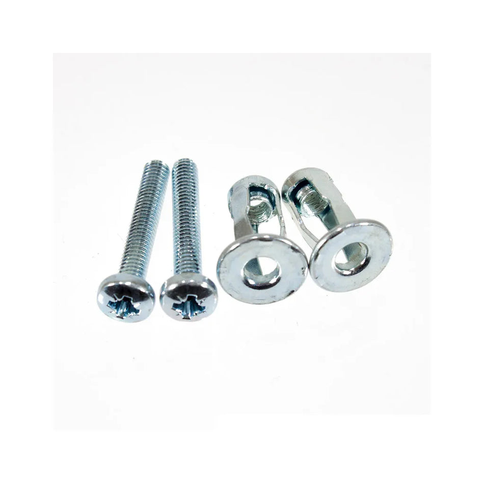 Cavity Fixer Jacknut M4 x 25mm (Pack of 2)