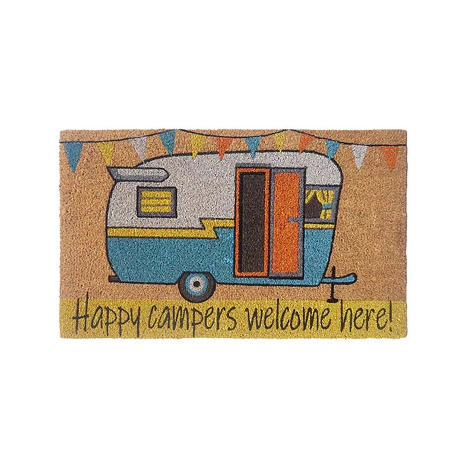 Door Mat - Happy Campers Welcome Here