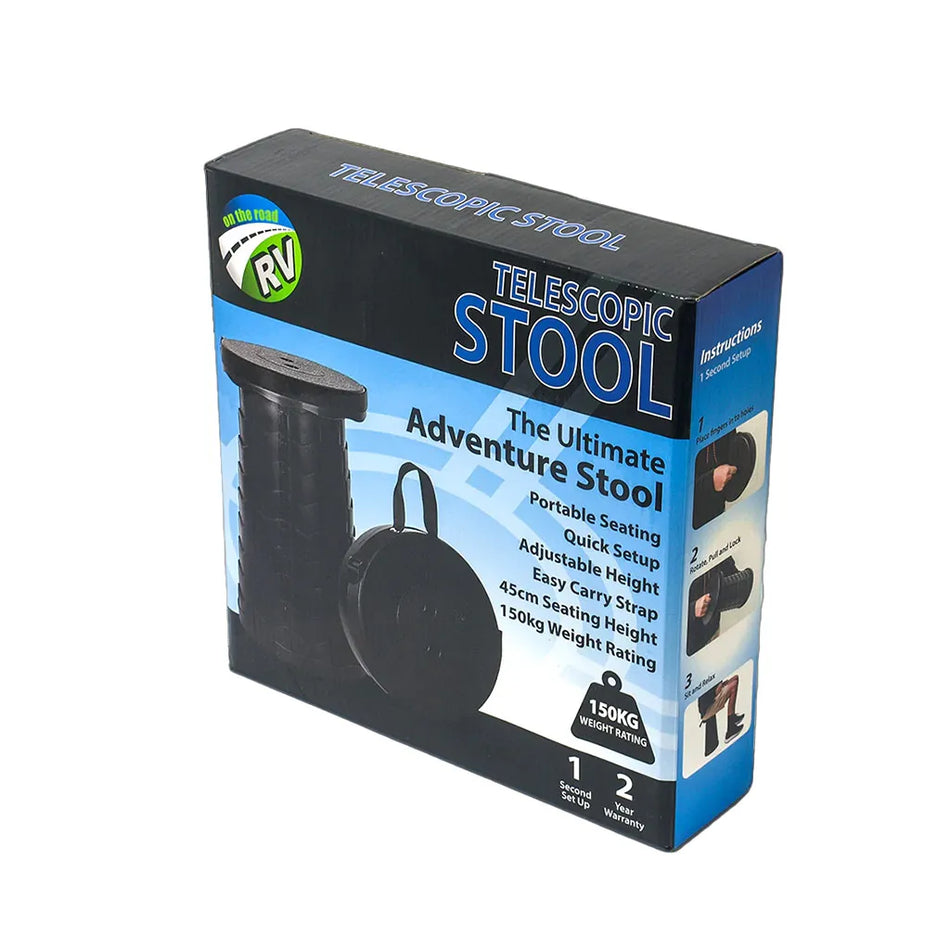 Telescopic Collapsible Portable Stool