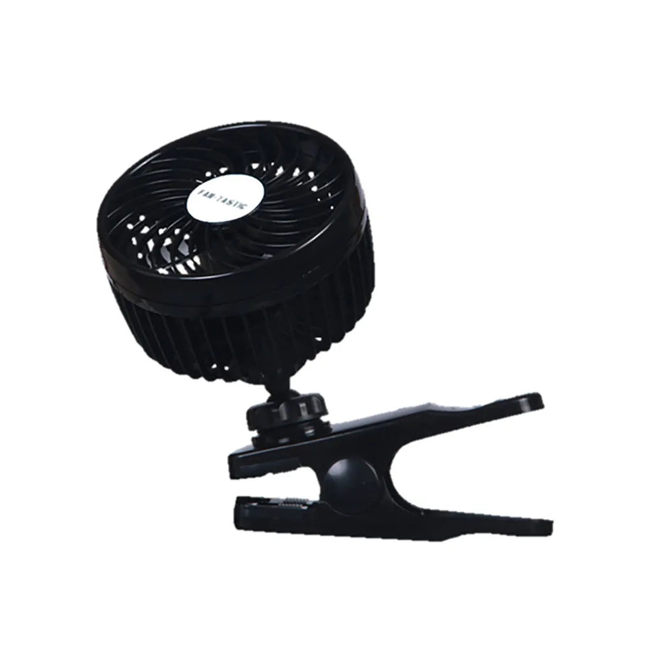 12V Single Clip On Fantastic Compact Fan