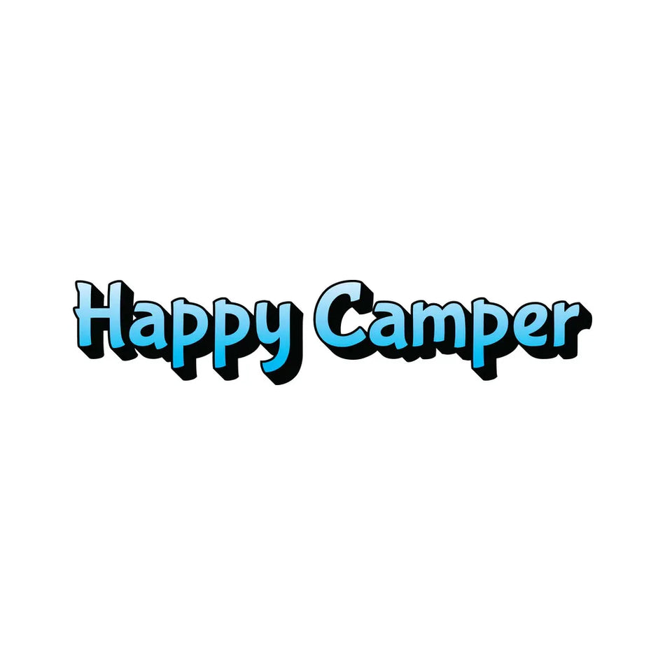 Happy Camper Sticker