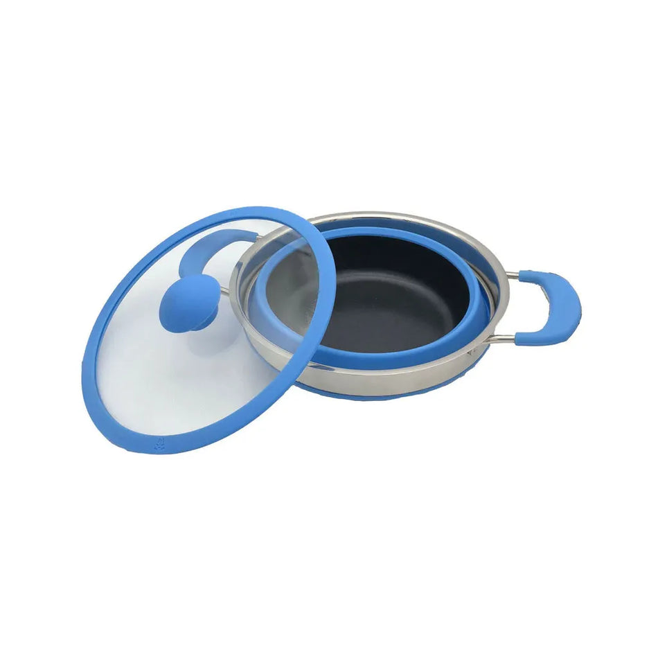 Collapsible 4 Litre Silicone Pot Large Non Stick