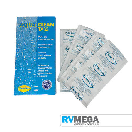 Water Purifying Aqua Clean Mega Tabs (20)